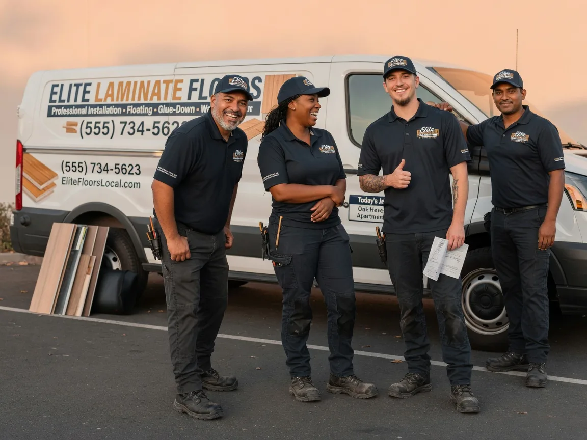 Laminate flooring installation company in Hayes, VA